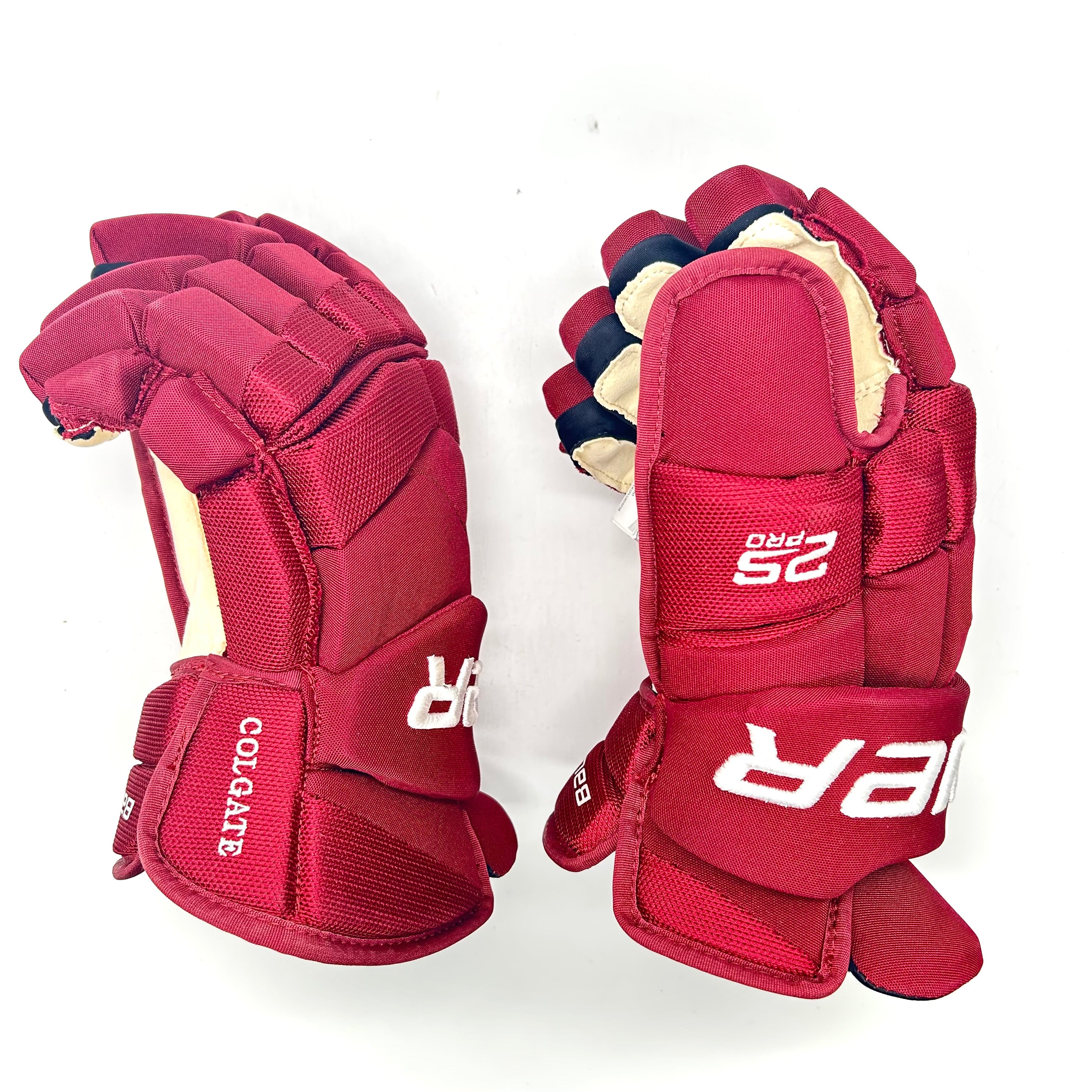 Bauer Supreme 2S Pro – Gants de hockey Pro Stock (marron)